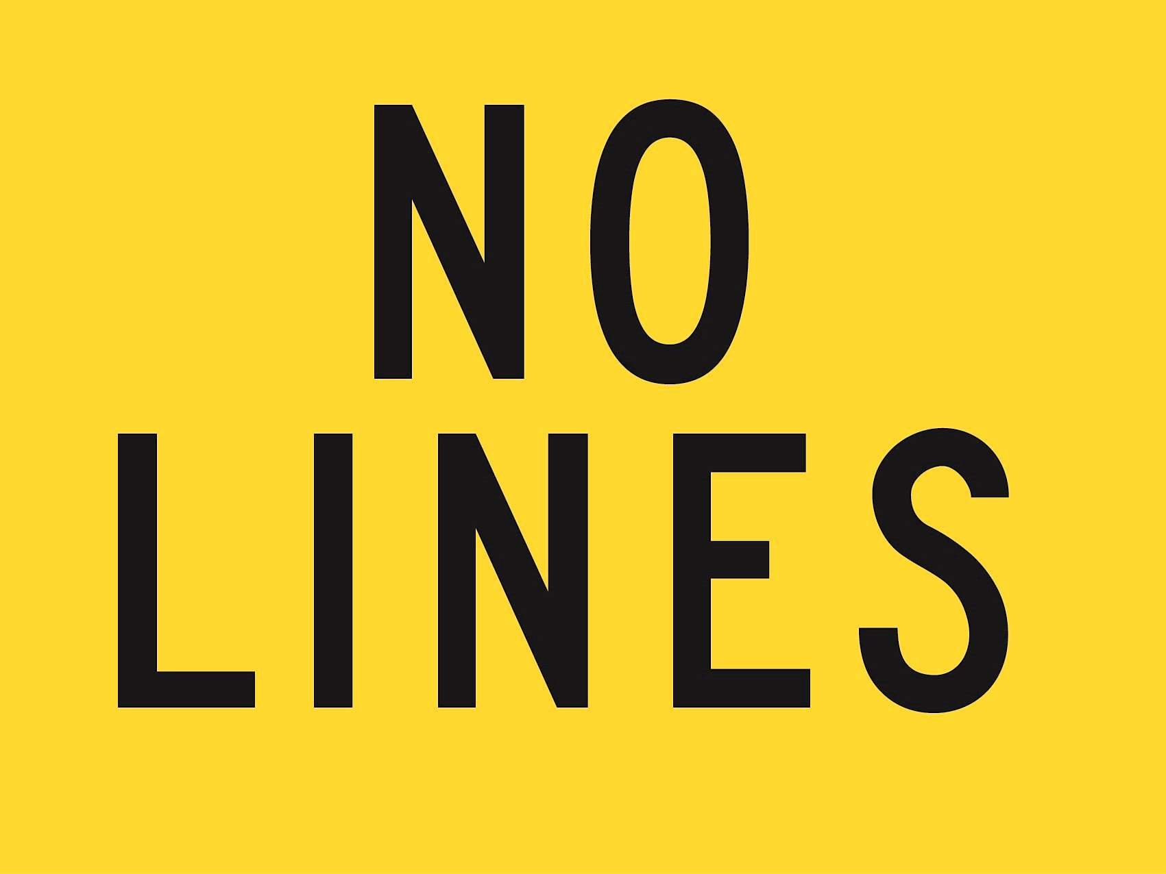 Repeater Sign - No Lines