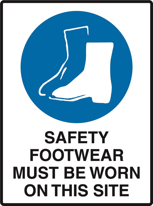 Safety Footwear Must Be on this Site