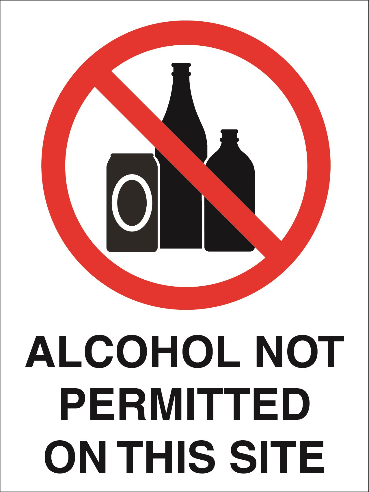 Prohibition - Alcohol Not Permitted on this Site