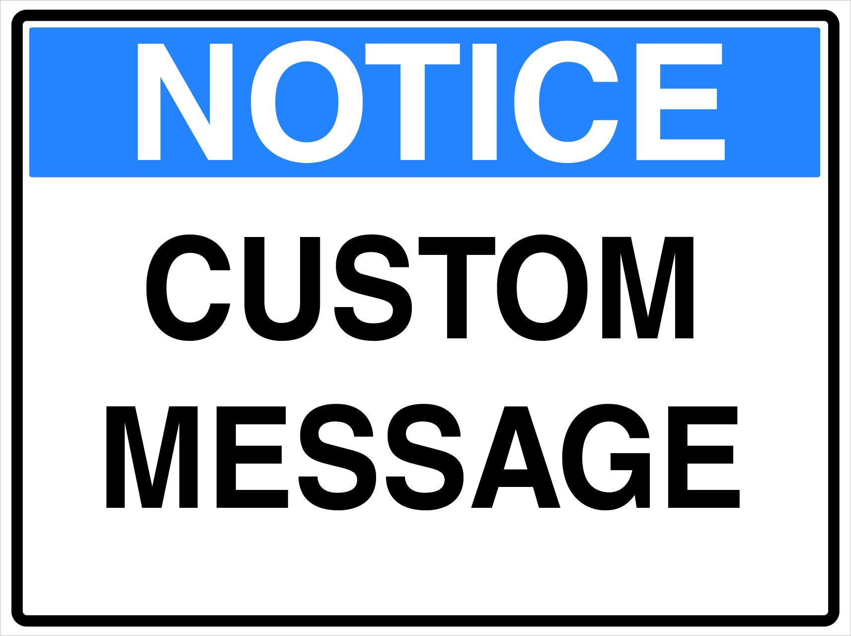 40-40517 - Notice - Custom Message