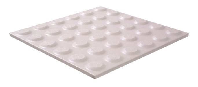Hazard Indicator Ceramic Tiles - Ivory