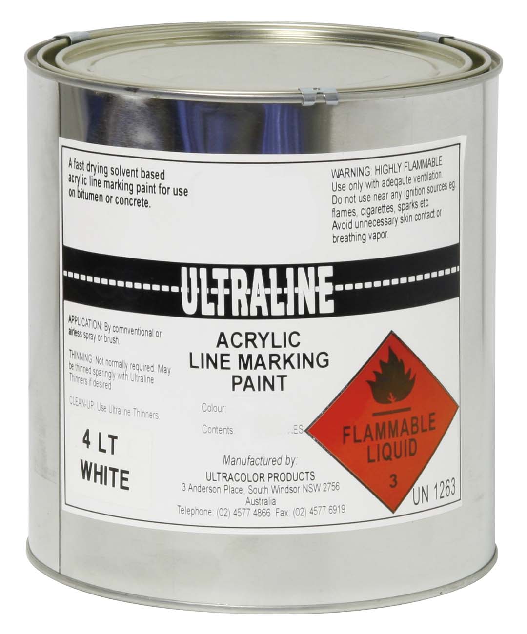 Line Marking Paint - Tin