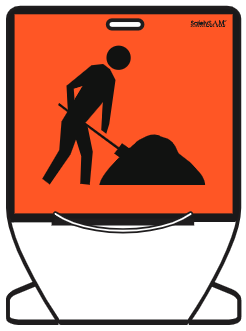 Work Zone Sign-T1-5-600X600