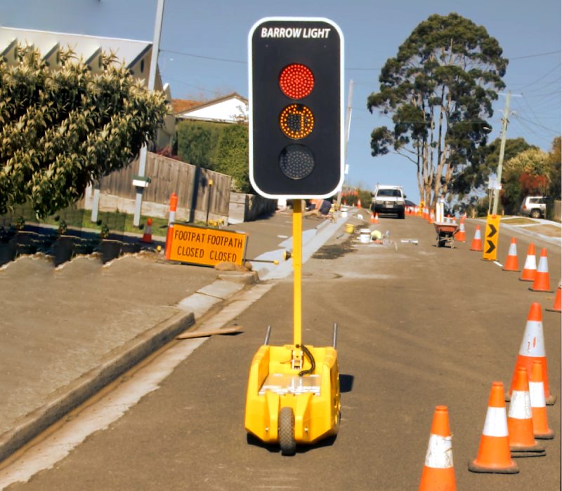 TranEx road safety portable traffic lights