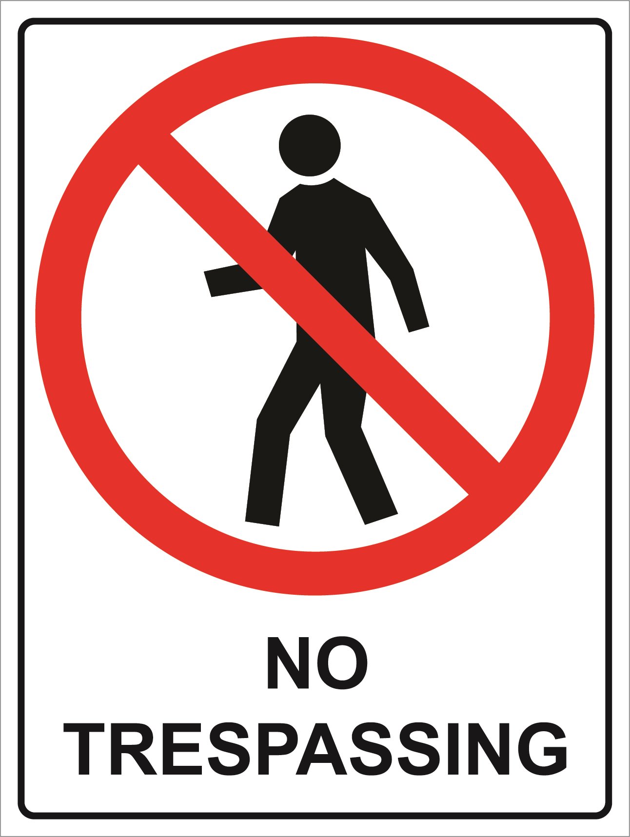 Prohibition - No Tresspassing - 450x600