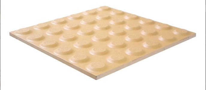 Hazard Indicator Ceramic Tiles - Yellow