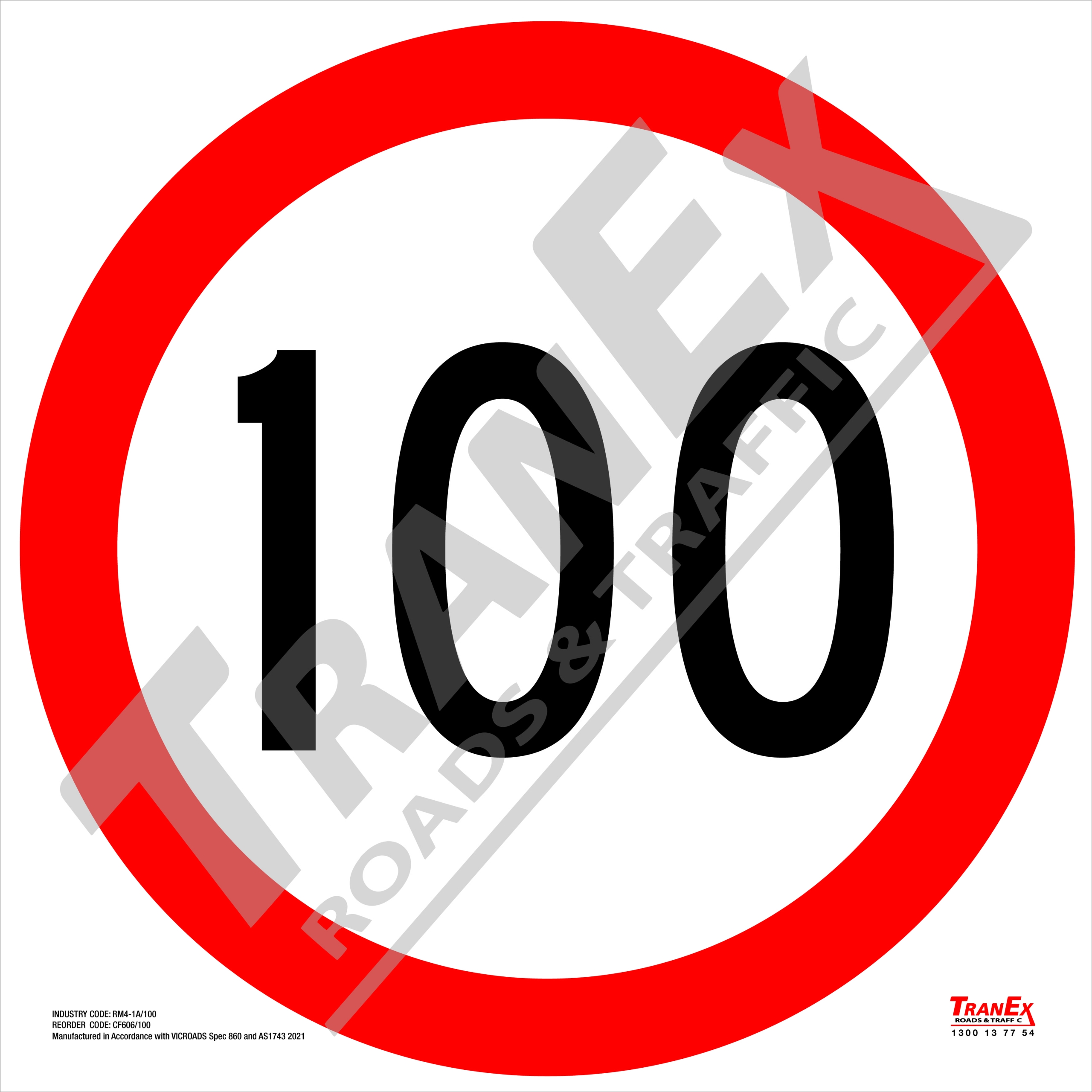RM4-1A-100_SPEED LIMIT 100_600x600