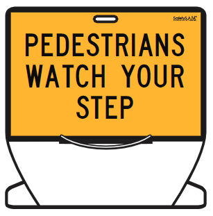 Pedestrians Watch Your Step
