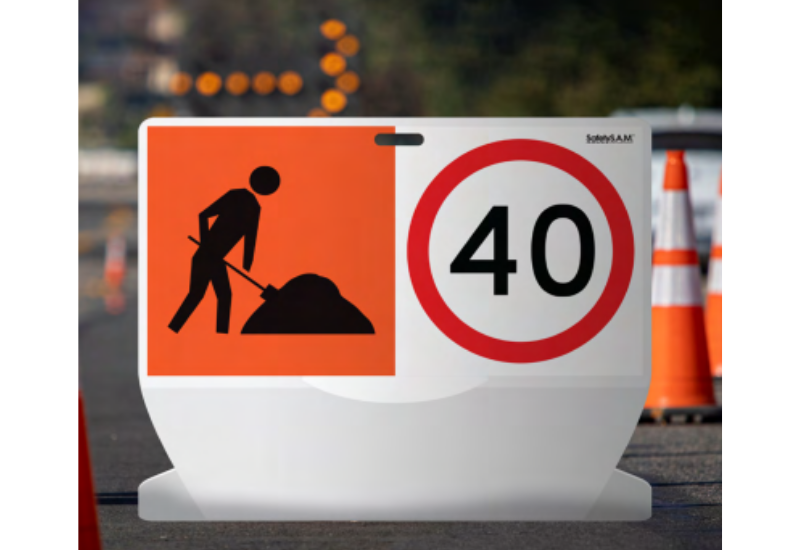 SafetySAM temporary signage