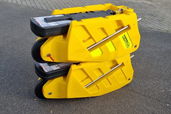Barrowlight V2 portable traffic lights stacked