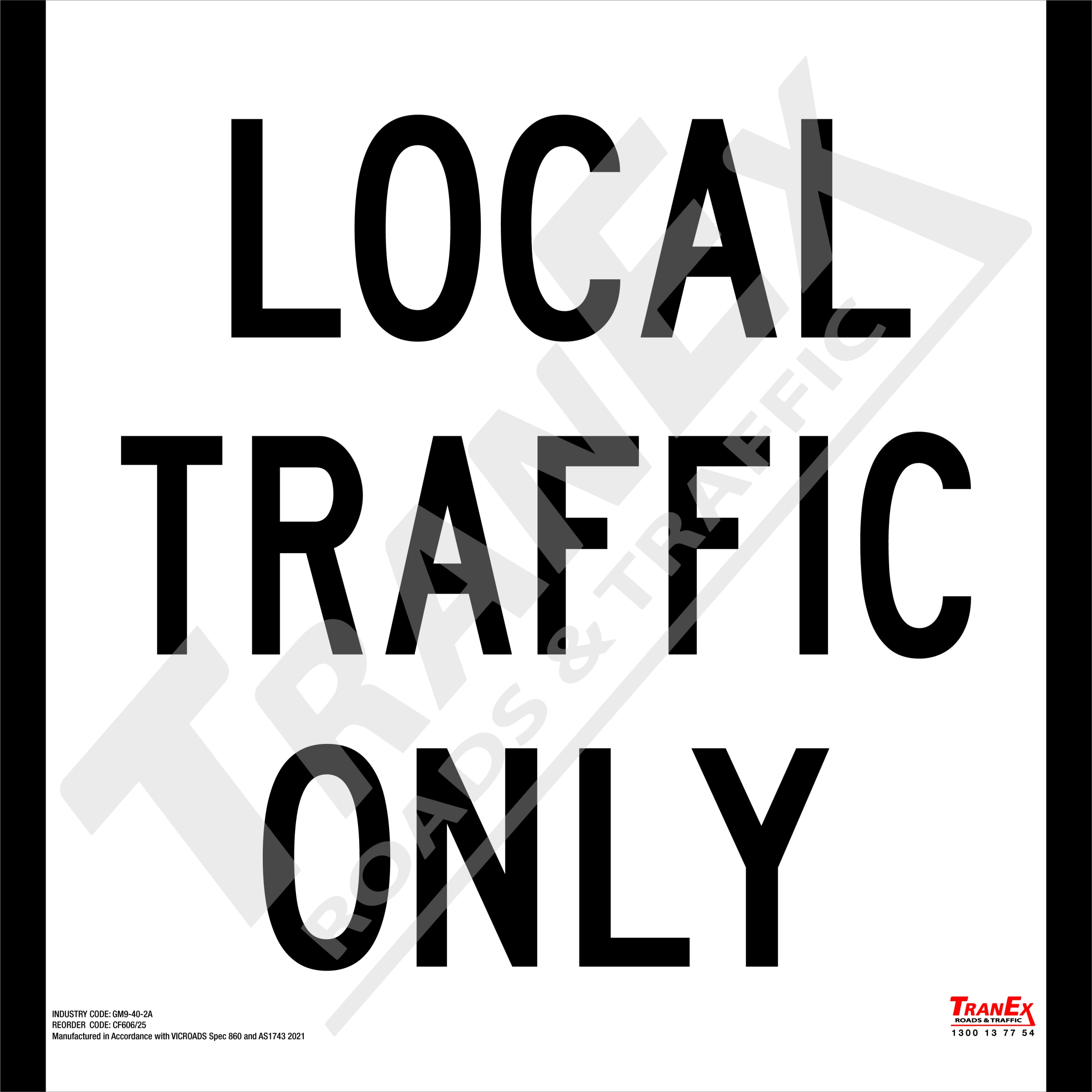 GM9-40-2A_LOCAL TRAFFIC ONLY_600x600