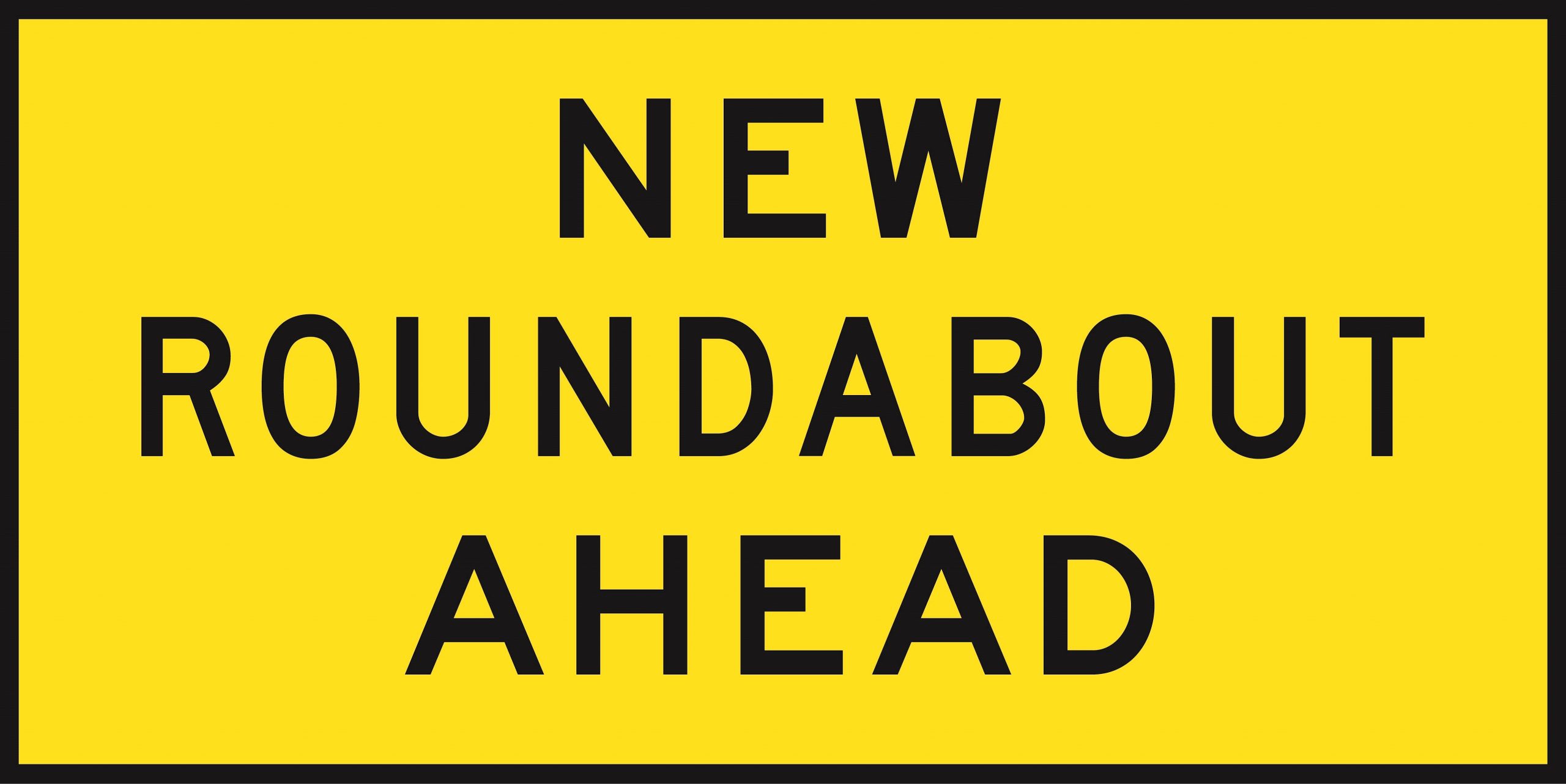 New Roundabout Ahead  1800 x 900