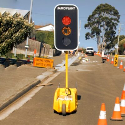 TranEx road safety portable traffic lights