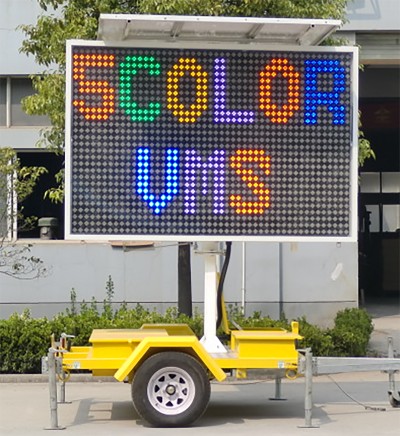 TranEx road safety 5 colour vms sign